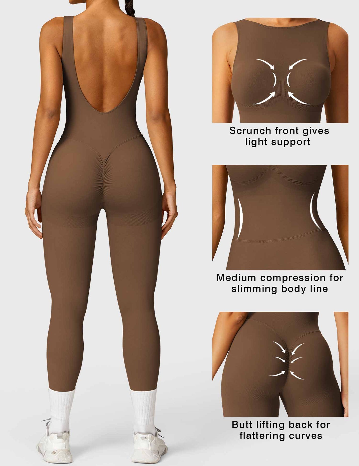 Tebeary wanky Seamless Jumpsuit