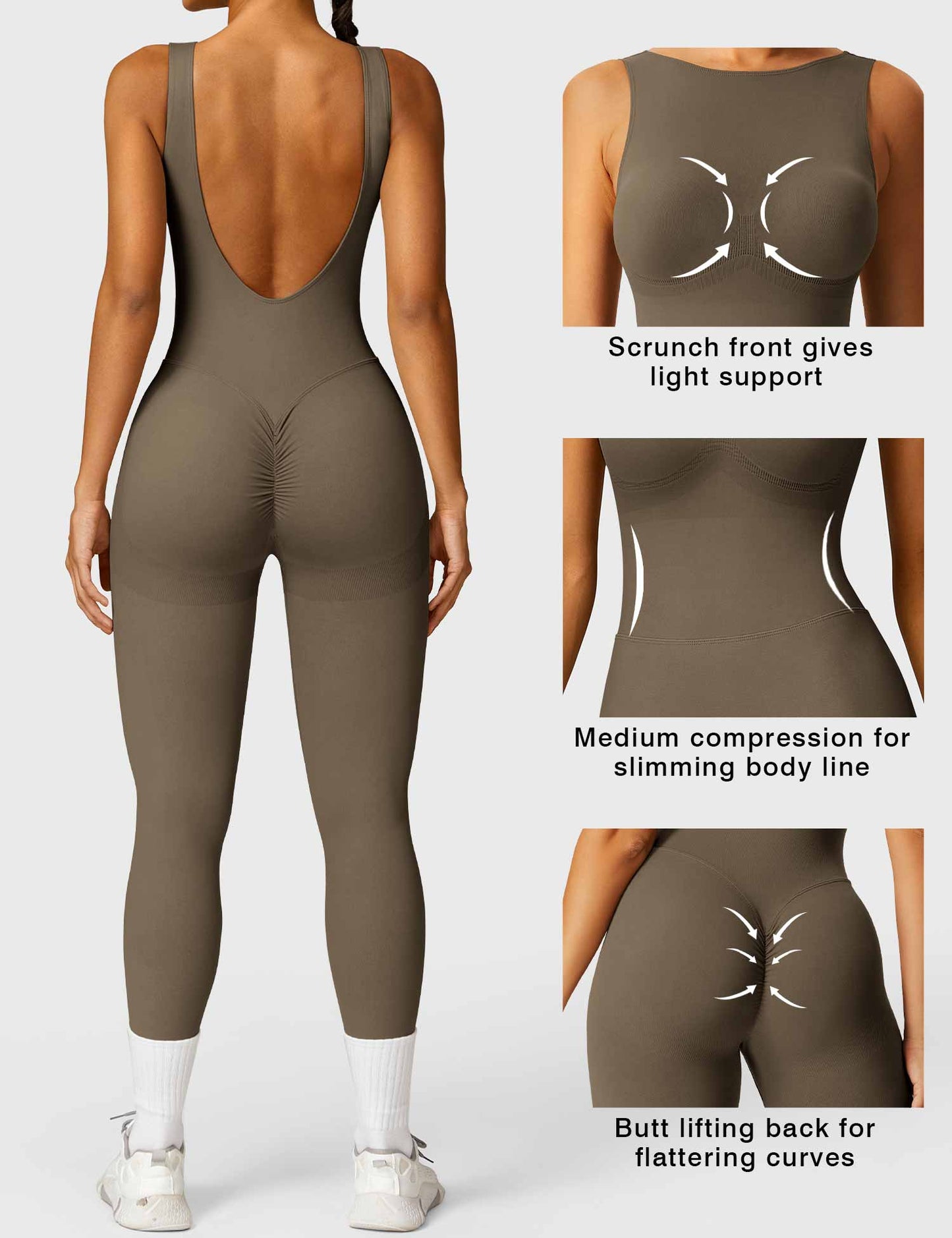 Tebeary wanky Seamless Jumpsuit