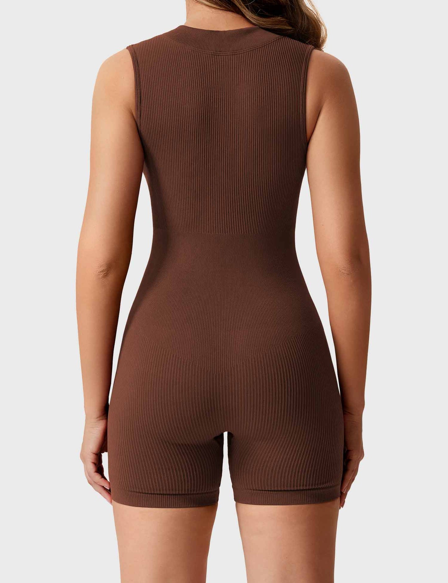 Tebeary Ribbed Seamless Romper