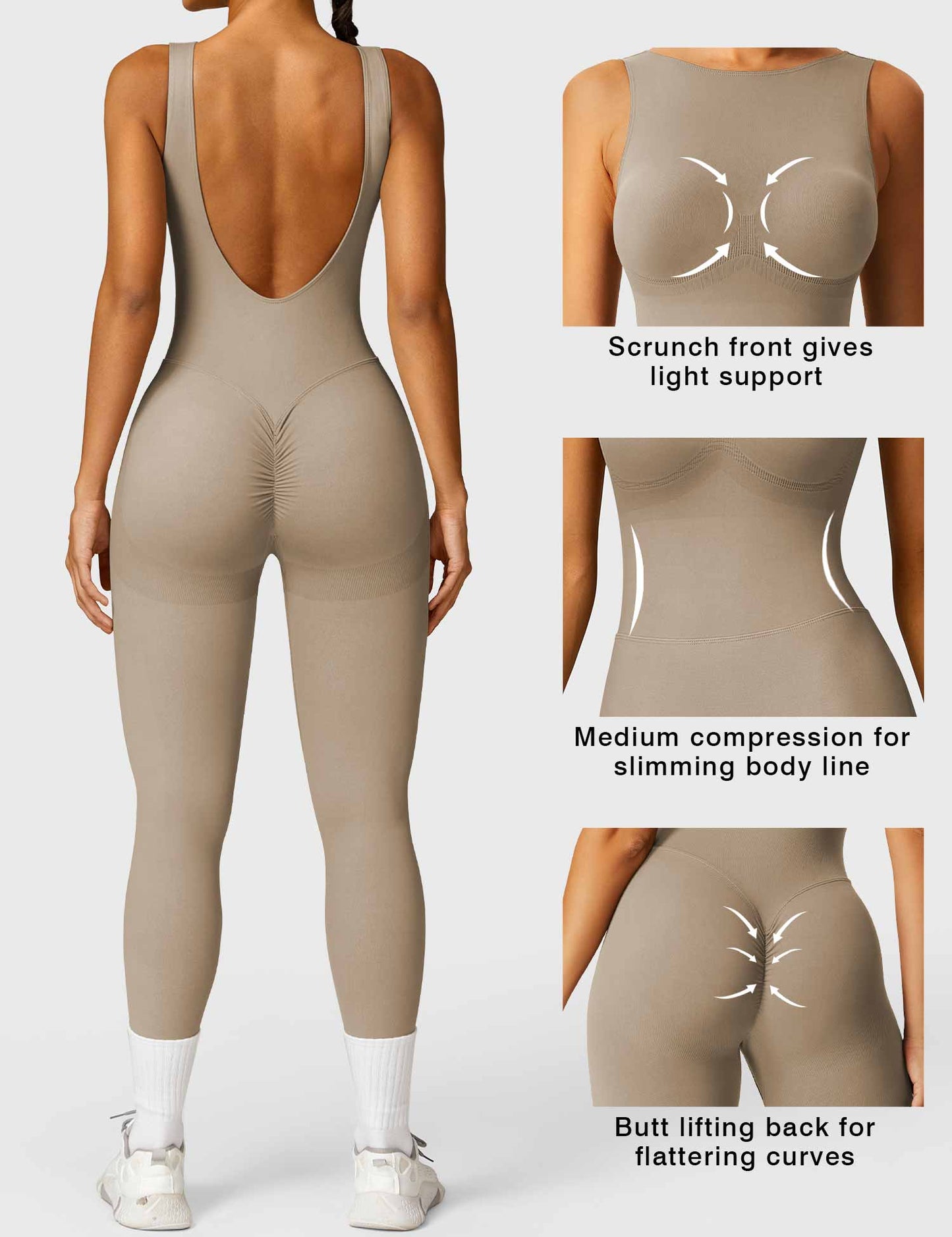 Tebeary wanky Seamless Jumpsuit