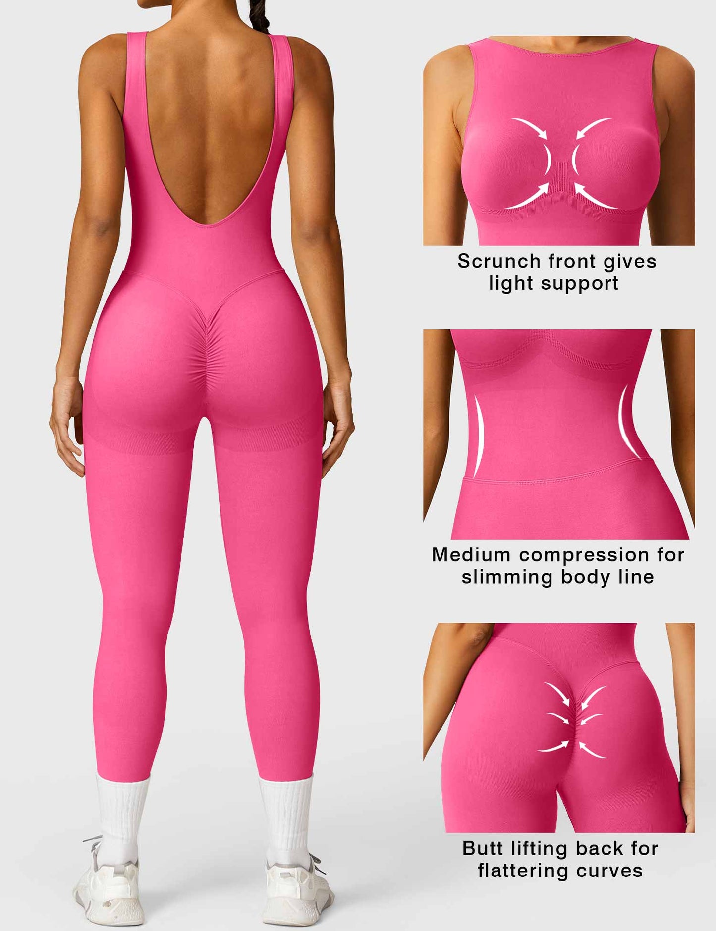 Tebeary wanky Seamless Jumpsuit