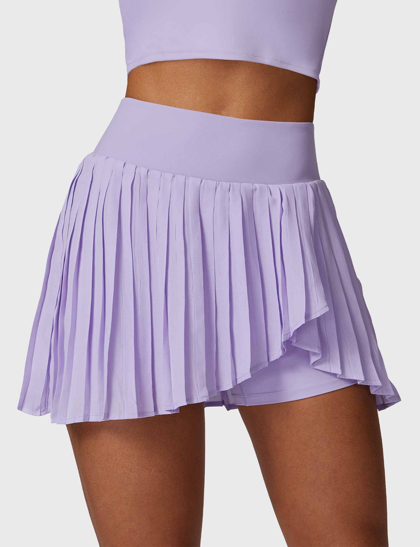 Tebeary Crop Top Tennis Skirt Sets