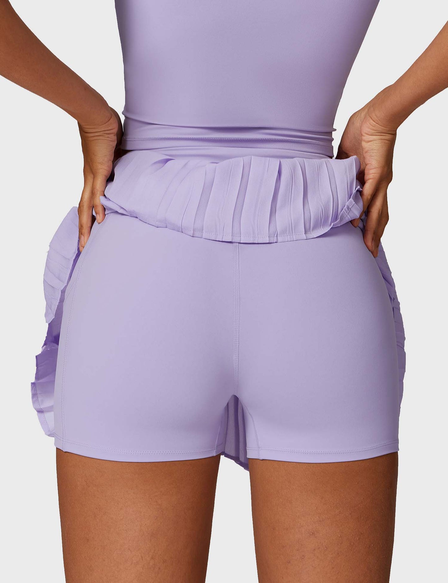 Tebeary Crop Top Tennis Skirt Sets