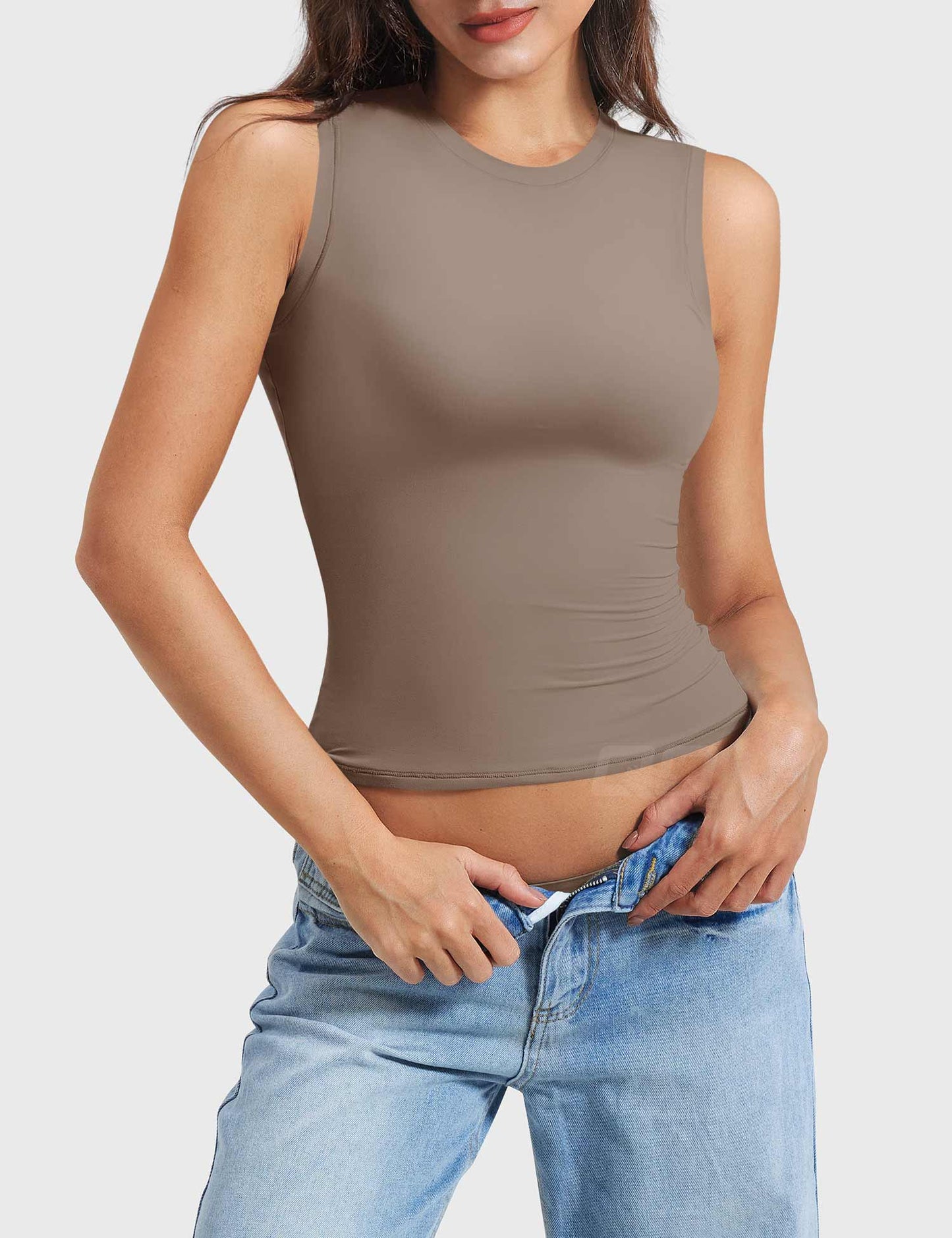 Tebeary Sweeney Mock Neck Tank